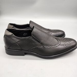 Marco Vitale Men's Dress Oxford Shoes Size 8.5 Black